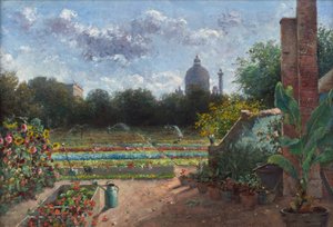Den botaniska trädgården i Wien av Hermine Lang Laris