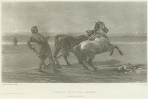 Odysseus låtsas vara galen (gravyr)