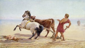 Ulysses plöjer havets sand