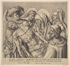 Bär Kristi kropp, 1586.
