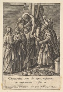 Nedstigning från korset, före 1619.