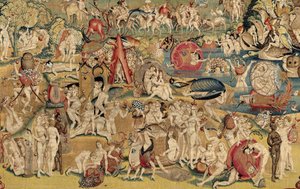 The Garden of Earthly Delights. ca. 1560 (gobeläng)