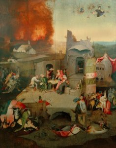 Frestelsen av St. Anthony av Hieronymus Bosch