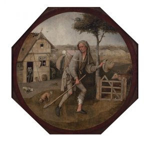 Holländska: The Wayfarer The Wayfarer av Hieronymus Bosch