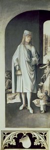 St. Bavo, Exteriör av högra flygeln från den sista domens altartavla av Hieronymus Bosch