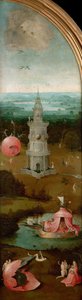The Last Judgment Triptych, vänster panel, ca 1490-1510. av Hieronymus Bosch