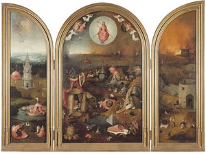 Den sista domen, ca 1490-1510 av Hieronymus Bosch