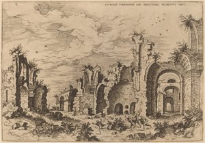 Diocletianus bad av Hieronymus Cock