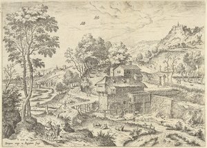 Flyg till Egypten Landskap med bibliska och mytologiska scener (serietitel)