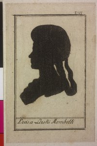 Luisa Mombelli av Hieronymus Loschenkohl