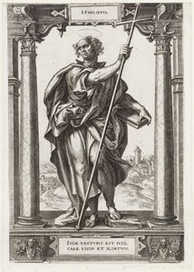 Sankt Filip S. Philippvs (titel på objekt) Kristus och de tolv apostlarna och St. Paulus (serietitel)