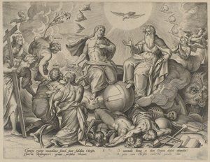 Sista domen The Four Ages of Man and Death (serietitel) av Hieronymus Wierix