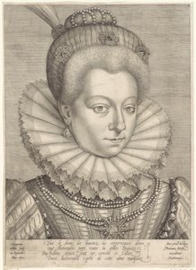 Porträtt av Catherine Henriette de Balzac d