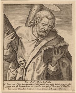 S. Andreas av Hieronymus Wierix