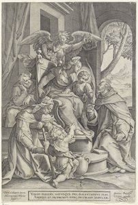 Helig familj med Elizabeth och Johannes döparen, efter Denys Calvaert, 1563 - före 1611