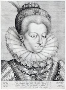 Porträtt av Catherine Henriette de Balzac d