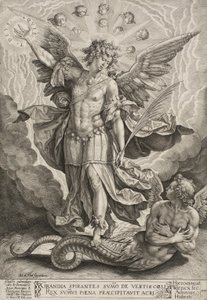 St Michael triumferar över draken, 1584