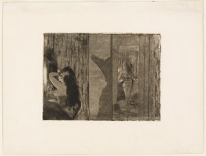 Skådespelerskor i sina omklädningsrum av Hilaire Germain Edgar Degas