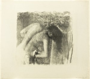 Efter badet (stor version) av Hilaire Germain Edgar Degas