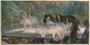 Balett på Opéra i Paris av Hilaire Germain Edgar Degas
