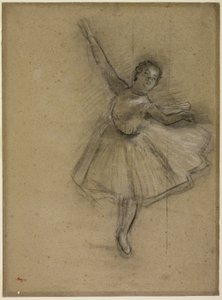 Dansare som vrider sig av Hilaire Germain Edgar Degas