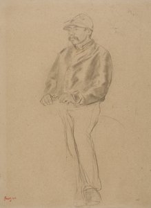 Jockey av Hilaire Germain Edgar Degas