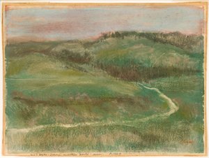 Landskap av Hilaire Germain Edgar Degas