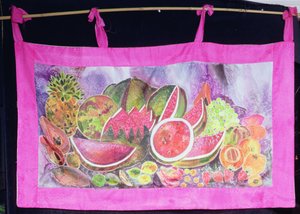 Mexican Fruits, 2003 (färgämnen på siden) av Hilary Simon