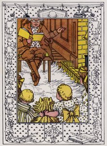 Kusin Peter (färg litho)
