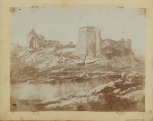 St. Andrews Castle från nordväst. av Hill and Adamson