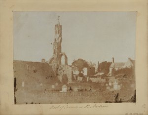 West End av St. Andrews och Cathedral Precinct från nordost. av Hill and Adamson Adamson