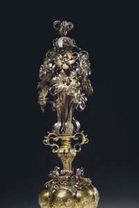Medingen Minerva Cup, c.1650 (silver & silver) av Hinrich Ohmssen