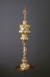 Medingen Minerva Cup, c.1650 (silver & silver) av Hinrich Ohmssen