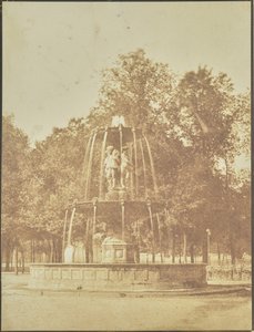 [Fontän av de fyra årstiderna av Jean-Auguste Barre] av Hippolyte Bayard