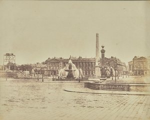 [Place de la Concorde] av Hippolyte Bayard