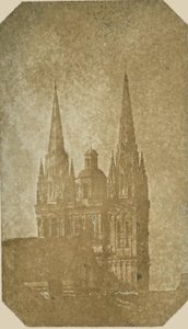 [Spirorna på katedralen Saint Maurice i Angers] av Hippolyte Bayard