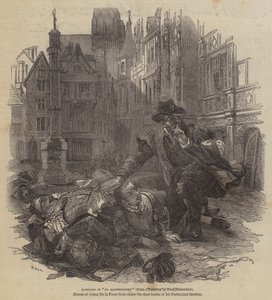 Massaker av St Bartolomeus av Hippolyte Delaroche