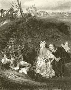 Drottning Henrietta av Hippolyte Delaroche
