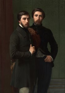 René-Charles Dassy och hans bror Jean-Baptiste-Claude-Amédé Dassy, ​​1850