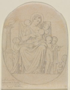 Saint Felicite och hennes sju söner av Hippolyte Jean Flandrin