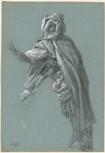 En arabisk ryttare på kamelrygg av Hippolyte Lalaisse