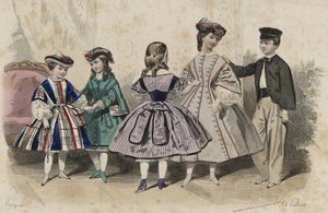 Utan titel, april 1861 (handfärgad gravyr)