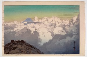 Från Summit of Komagatake, från serien The Southern Japan Alps av Hiroshi Yoshida