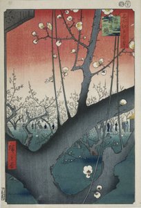 Plommonträdgården vid Kameido Shrine