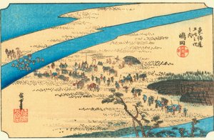 Shimada av Hiroshige