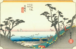 Shirasuka av Hiroshige