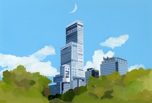 Osaka Abeno Harukas, 2016 av Hiroyuki Izutsu