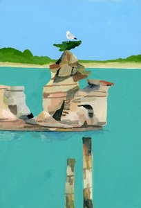 Måsen vilar av Hiroyuki Izutsu