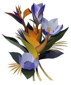 Skarpa blommor. av Hiroyuki Izutsu