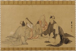 De sex odödliga poeterna, Edo-perioden, sent 1700-tidigt 1800-tal.